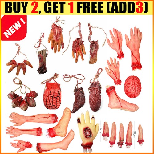 Halloween fake body parts - halloween,