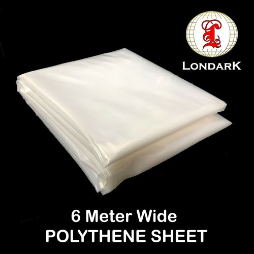 Plastic clear wide - clear, 6m