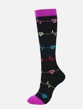 Medical Compression Socks Travel Flight Anti Fatigue Relief Pain Stocking Unisex