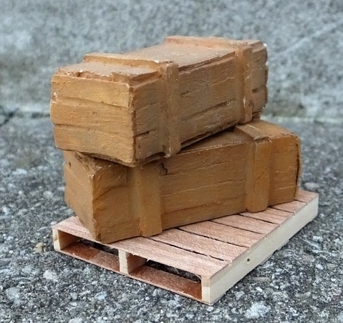 Rifle crates miniatures - crates,