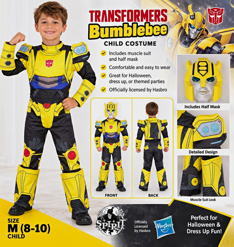 Spirit halloween transformers - spirit,