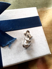 SILVER CHARM MOUSE ARTICULATED VINTAGE