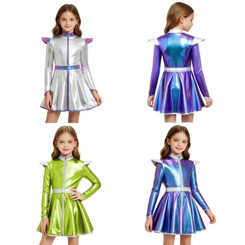 Kids girls alien costume - girls,