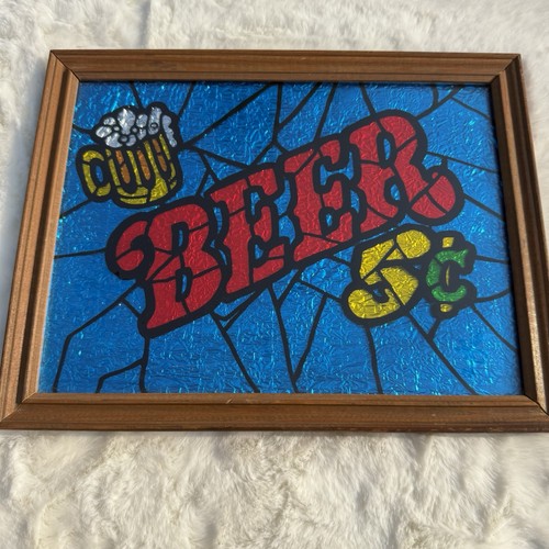 Beer sign vintage glitter - beer,