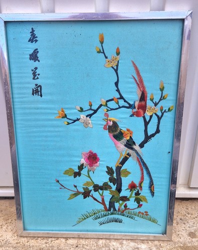Vintage chinese silk - chinese,