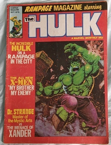 Rampage monthly hulk - 15,,