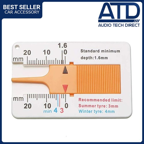 Tyre tire depth measure tool - depth,