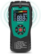 ERICKHILL Wood Moisture Meter, Non-Invasive Damp Meter Detector with 4 Modes, L