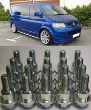 RANGE ROVER TO VW T5 SPORTLINE ALLOY WHEEL CONVERSION KIT 20 BOLTS 4 RINGS 