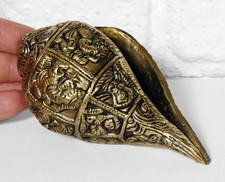 Weighty Brass Ganesha Shankh