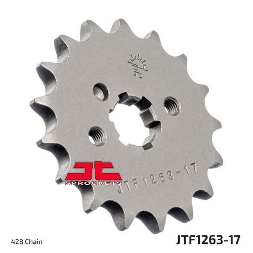 New front sprocket 428 - new, 17/428