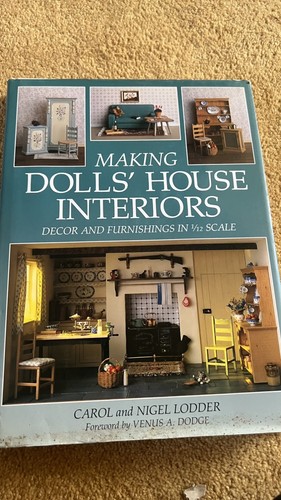 Making dolls house interiors - making,