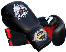 Farabi Leather Boxing Gloves Kickboxing Sparring Training Punching 8 OZ to 16 OZ