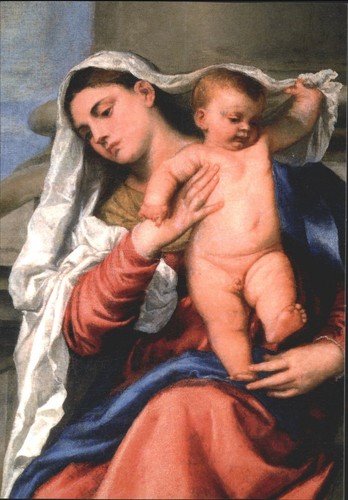 Tiziano vecellio madonna - tiziano,