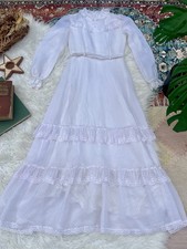 Vintage 1970s Prairie Dress