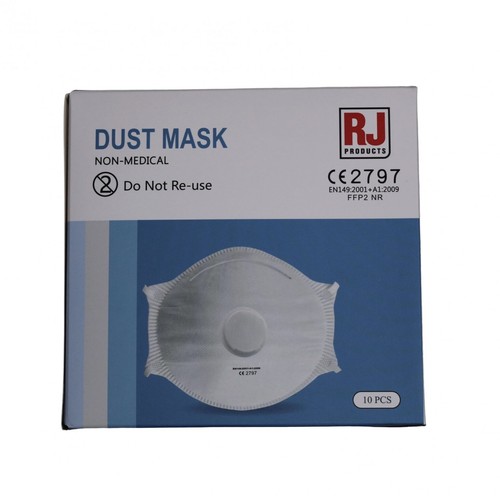 Valved disposable dust mask - valved,
