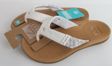 Reef Ladies Brown And White