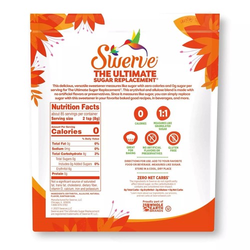 Swerve granular sugar - swerve,