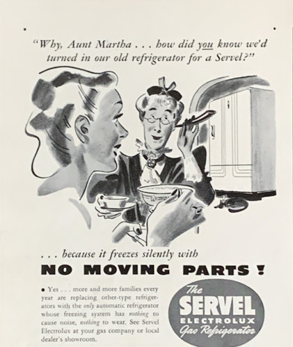 Servel electrolux gas - servel,