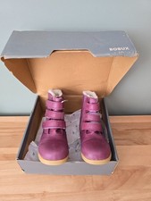 Bobux leather sheepskin lined