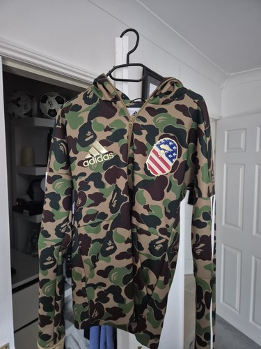 Adidas bape camo zip - x, up
