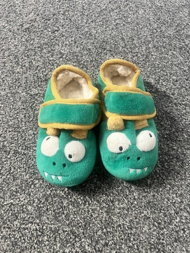 Toddler green slippers baby - slippers,