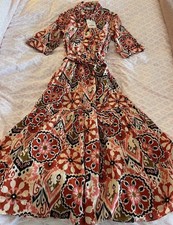 New Zara midi bright coloured