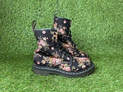 Martens 1460 floral canvas - 1460,
