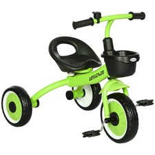 AIYAPLAY Trike W/ Adjustable Seat Basket, Kids Tricycle for 2-5 Years Old, Used