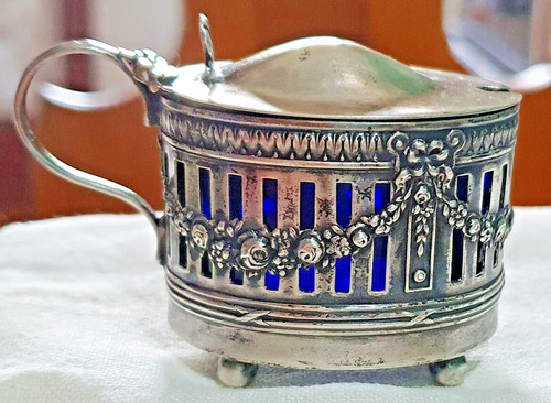 Antique embellished silver