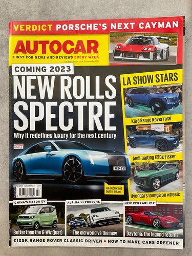 Autocar magazine 24 november - magazine,