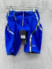 NWT  -  Speedo Fastskin Lzr Racer X Male Jammer Speedo Blue  |  Size:  26
