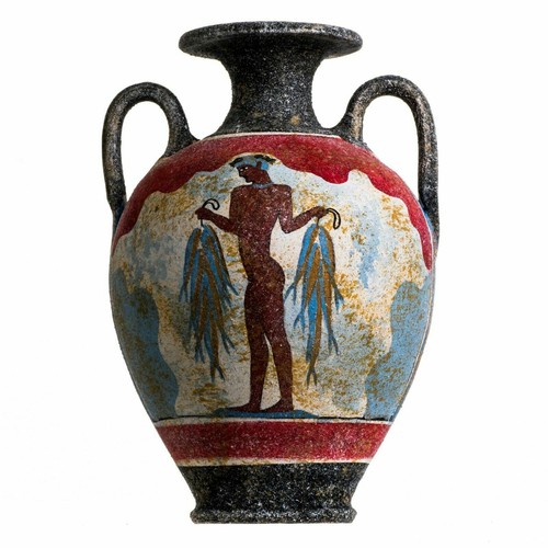 Ancient greek minoan amphora - greek,