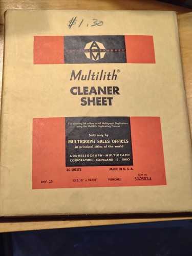 Rare multigraph multilith - rare,