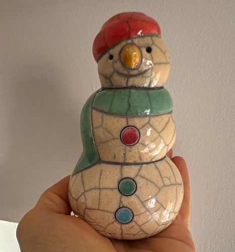 Vintage raku studio pottery - studio,