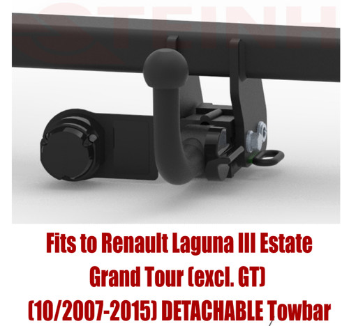 Detachable tow bar for renault - tow,