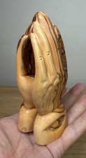 Wooden praying hands - wooden,
