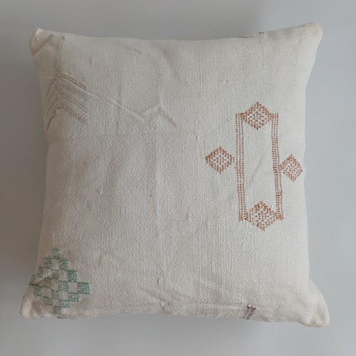 Moroccan cactus silk - silk, cushion