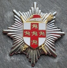 OBSOLETE CITY OF YORK FIRE BRIGADE  CAP BADGE.