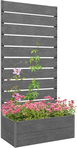 Trellis planter box - trellis, raised