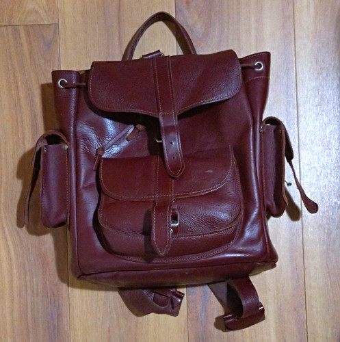Grafea brown leather vintage - brown,