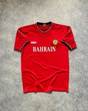 BAHRAIN Football Soccer Home Jersey Malance Kika 2001-2002 World Cup SZ L Shirt