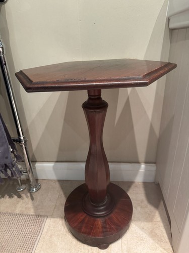 Victorian mahogany pedestal - victorian,