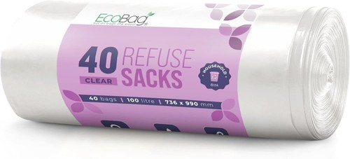 Ecobag bin bags durable waste - bags,