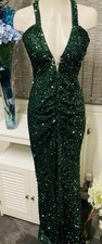 Miss Ord Emerald Green Sequin