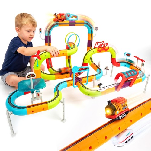 115pcs electric train set - 115pcs,