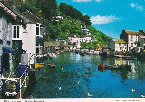Polperro inner harbour - polperro,,
