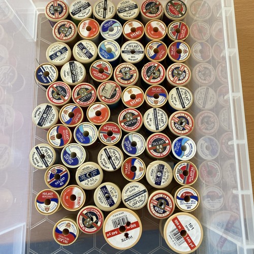 Sylko plastic cotton reels - plastic, x60