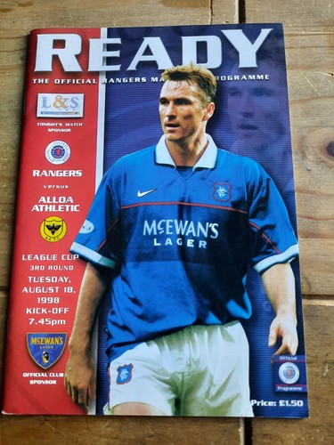Rangers alloa athletic 18th - alloa,