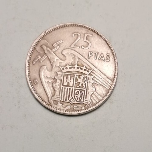 1957 spain twenty five - 1957,